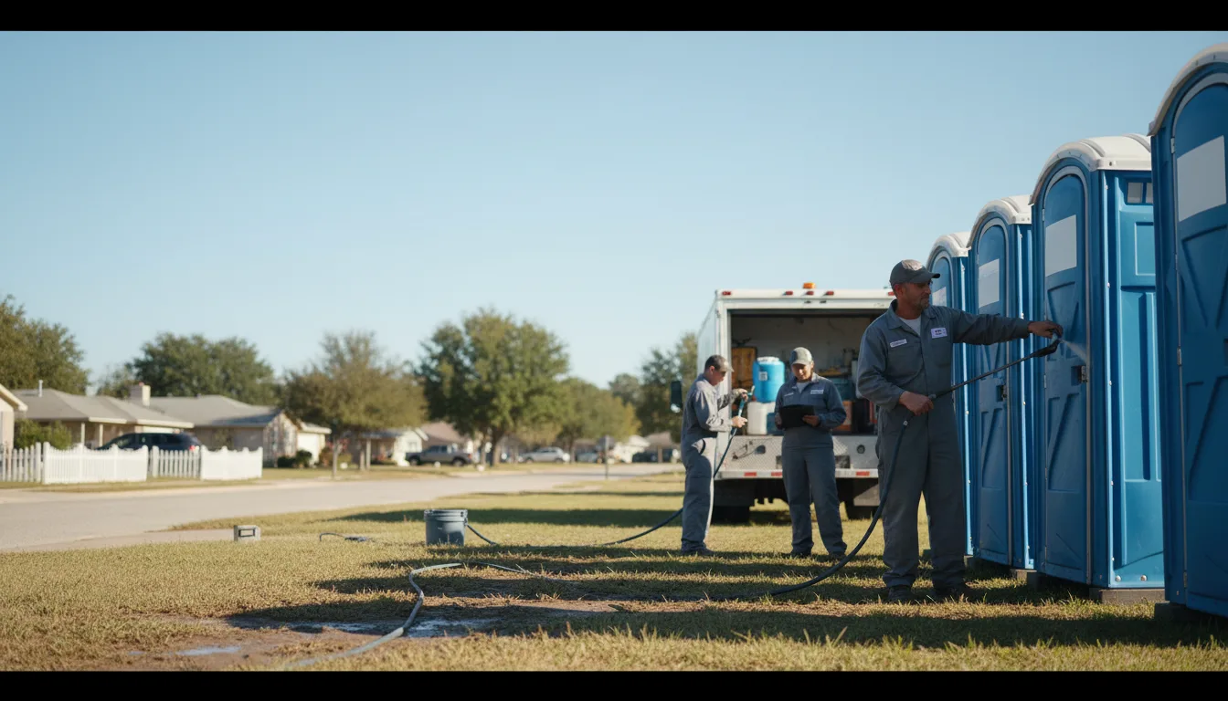 Long-Term Portable Toilet Rental in Ashland, AL near me